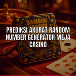 Prediksi random number pada meja casino